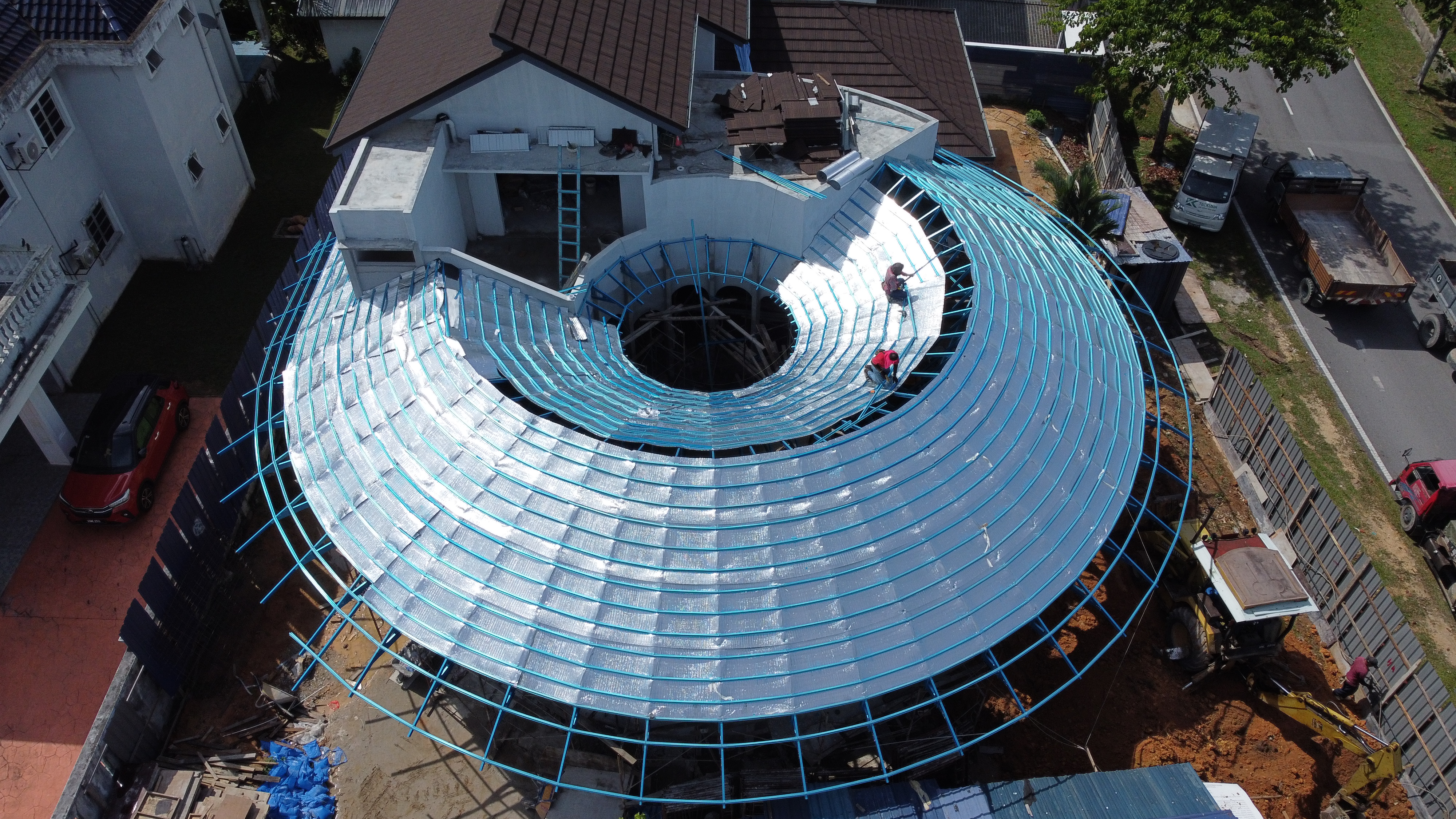Roof insulation project 4